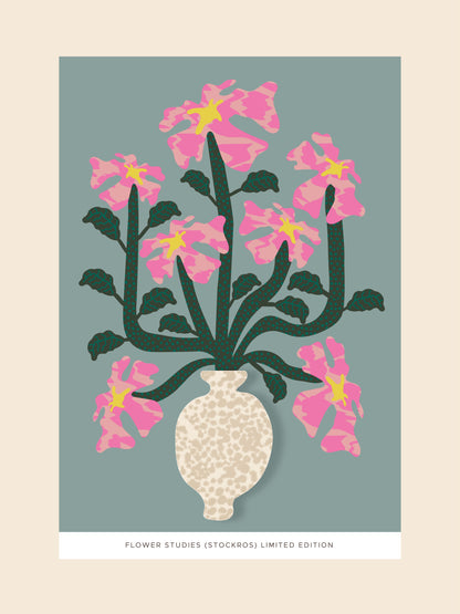 Limited Edition Print: Flower Studies (Stockros)