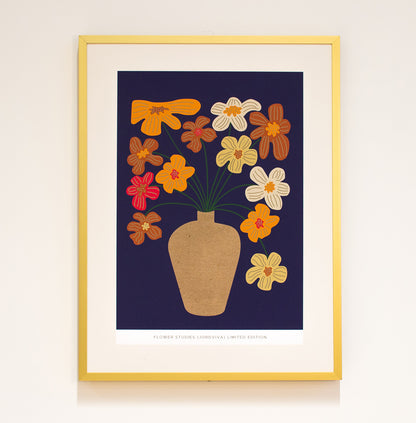 Limited Edition Print: Flower Studies (Jordviva)