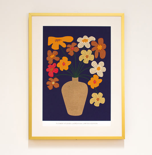 Limited Edition Print: Flower Studies (Jordviva)